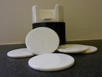 Handicraft-Set of Marble Statuario Coasters